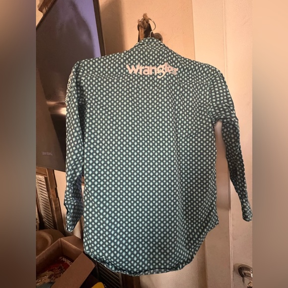 Wrangler Boys Large Snap Front Shirt - Picture 6 of 6